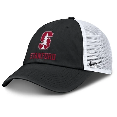 Men's Nike Black Stanford Cardinal Club Trucker Adjustable Hat