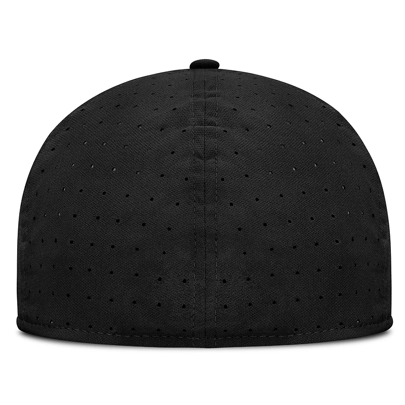 Casquette ajustée Nike Stanford Cardinal Dugout True Dri-FIT noire pour homme