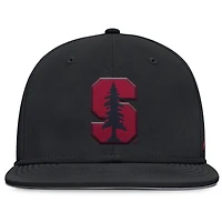 Men's Nike Black Stanford Cardinal On-Field Dugout True Performance Fitted Hat