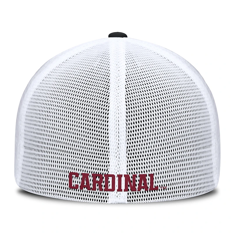 Men's Nike Black Stanford Cardinal On-Field Rise Futura Performance Flex Hat