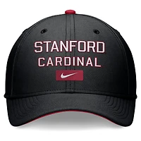 Casquette Nike Stanford Cardinal Primetime Rise Swoosh Flex noire pour homme