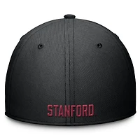 Casquette Nike Cardinal Stanford Rise Swoosh Dri-FIT Flex pour homme