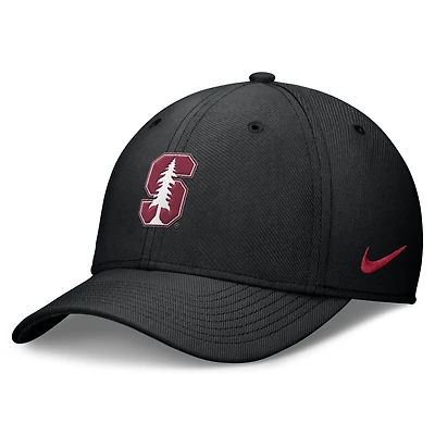 Men's Nike Cardinal Stanford Rise Swoosh Dri-FIT Flex Hat
