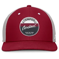 Casquette Nike Stanford Cardinal Prep Pro Performance Snapback pour homme, couleur Cardinal/Gris
