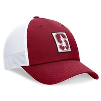 Casquette réglable Nike Cardinal/Blanc Stanford Cardinal Primetime Club Trucker pour homme