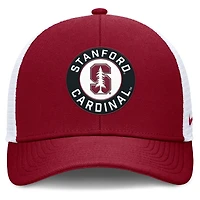 Men's Nike Cardinal/White Stanford Cardinal Rise Primetime Performance Trucker Adjustable Hat