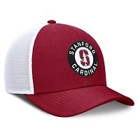 Casquette ajustable Nike Stanford Cardinal Rise Primetime Performance Trucker pour homme