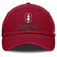 Casquette ajustable Nike Cardinal Stanford Cardinal 2025 On-Field Club pour homme