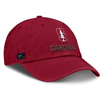 Casquette ajustable Nike Cardinal Stanford Cardinal 2025 On-Field Club pour homme
