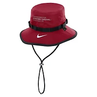 Men's Nike Cardinal Stanford 2025 Sideline Apex Boonie Performance Bucket Hat