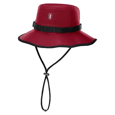Bob Nike Cardinal Stanford 2025 Sideline Apex Boonie Performance pour homme