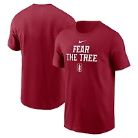 T-shirt Nike Stanford Cardinal 2025 Sideline Mantra Performance pour homme