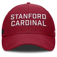 Men's Nike Cardinal Stanford Cardinal 2025 Sideline Rise Practice Adjustable Hat