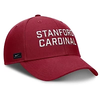 Men's Nike Cardinal Stanford Cardinal 2025 Sideline Rise Practice Adjustable Hat