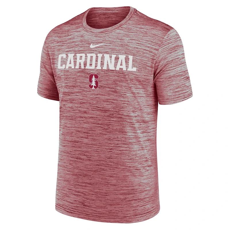 T-shirt Nike Stanford Cardinal 2025 Sideline Velocity Dri-FIT pour homme