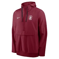 Veste anorak à demi-zip et capuche Nike Cardinal Stanford 2026 pour homme