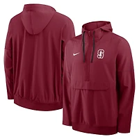 Veste anorak à demi-zip et capuche Nike Cardinal Stanford 2026 pour homme