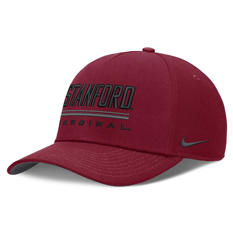 Men's Nike Cardinal Stanford Cardinal 2026 Sideline Dri-FIT Rise Adjustable Hat