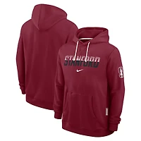 Sweat à capuche Nike Cardinal Stanford 2026 Sideline Standard Issue Dri-FIT pour homme