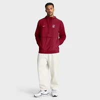 Men's Nike Cardinal Stanford Anorak Half-Zip Hoodie Jacket
