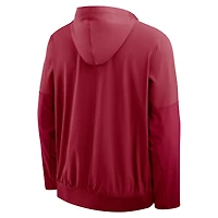 Men's Nike Cardinal Stanford Anorak Half-Zip Hoodie Jacket