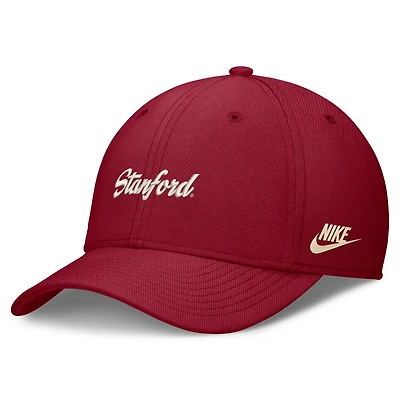Casquette Nike Cardinal Stanford Dri-FIT Vintage Rise Swooshflex Flex pour homme