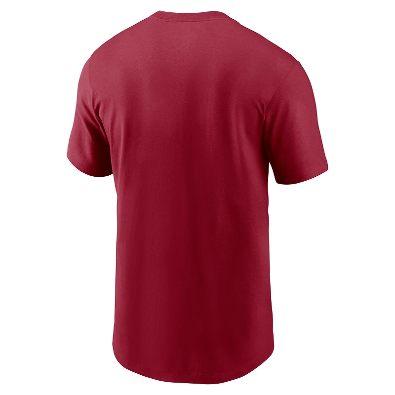 T-shirt de gymnastique Nike Cardinal Stanford pour homme