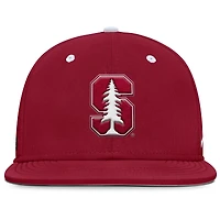 Men's Nike Cardinal Stanford On-Field Dugout True Performance Fitted Hat