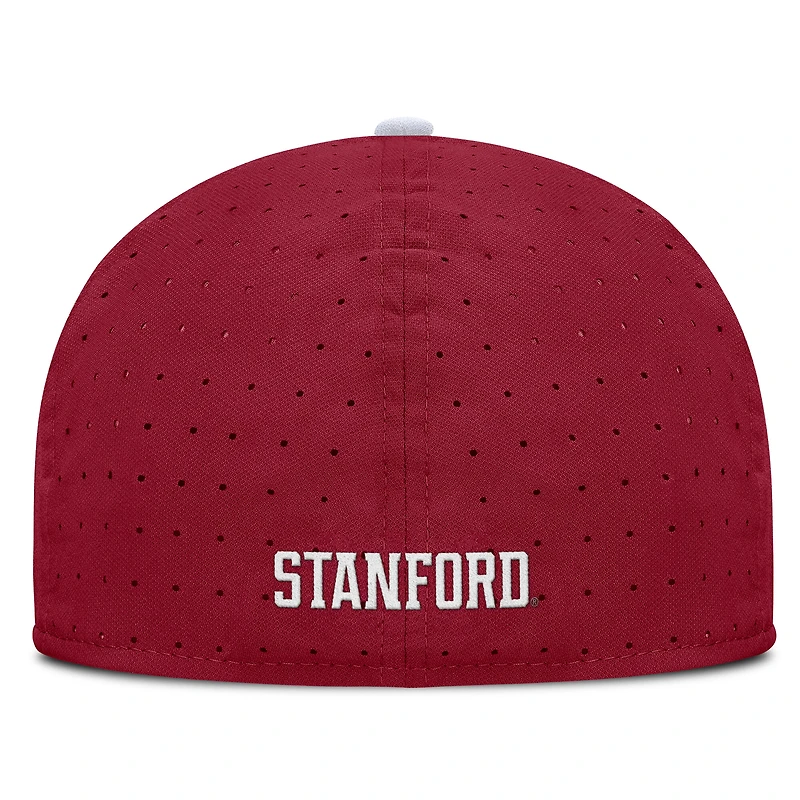 Men's Nike Cardinal Stanford On-Field Dugout True Performance Fitted Hat