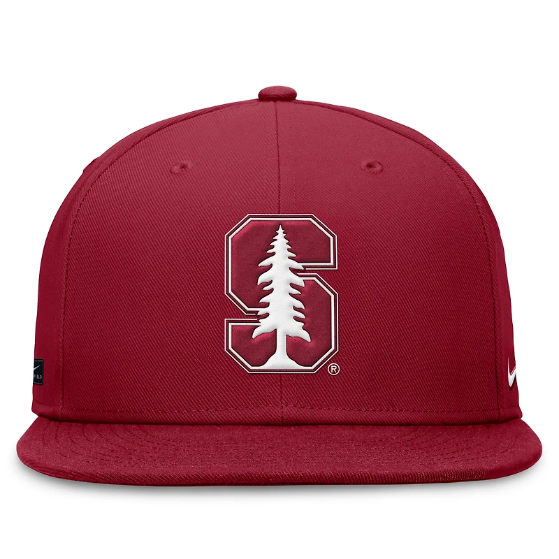 Casquette ajustée Nike Cardinal Stanford On-Field Pro pour homme