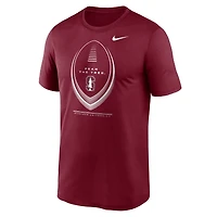Men's Nike Cardinal Stanford Primetime Legend Football Icon Dri-FIT T-Shirt