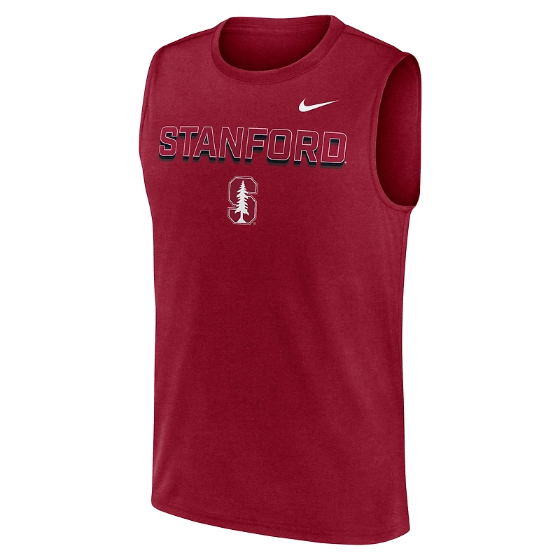 Débardeur Nike Cardinal Stanford Primetime Tricode Legend Dri-FIT pour homme