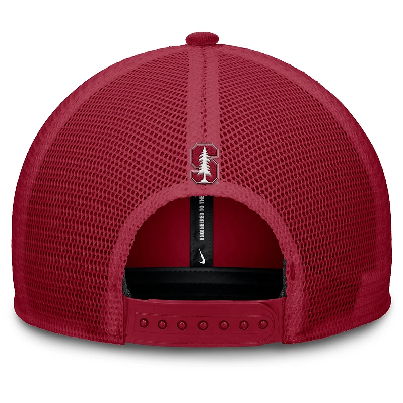 Casquette ajustable Nike Cardinal Stanford Cardinal Rise pour homme