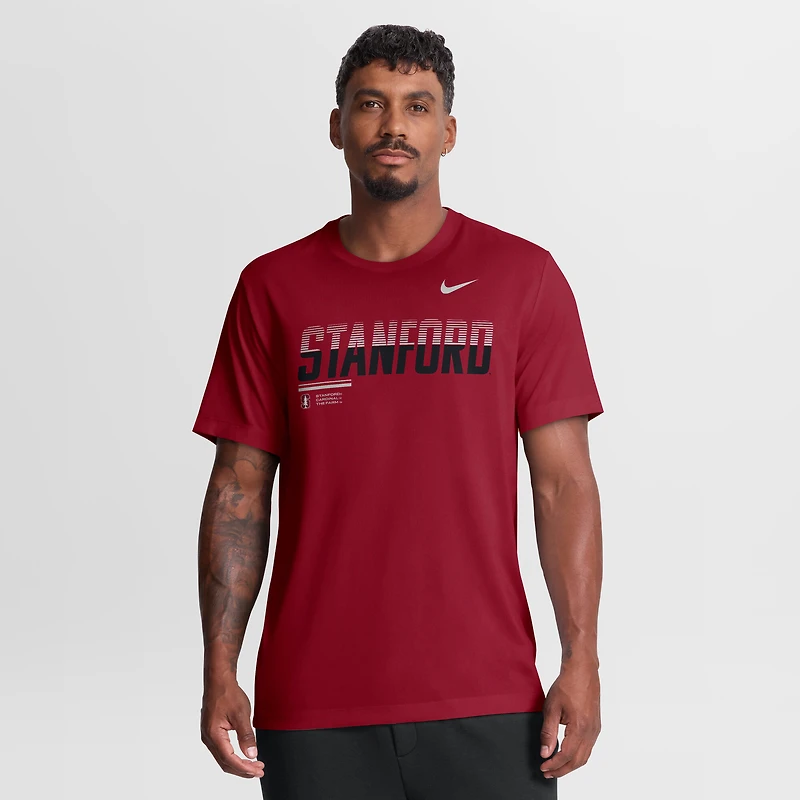 T-shirt Nike Cardinal Stanford Sideline Legend Dri-FIT pour homme