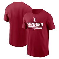 Men's Nike Cardinal Stanford Swimming & Diving T-Shirt
