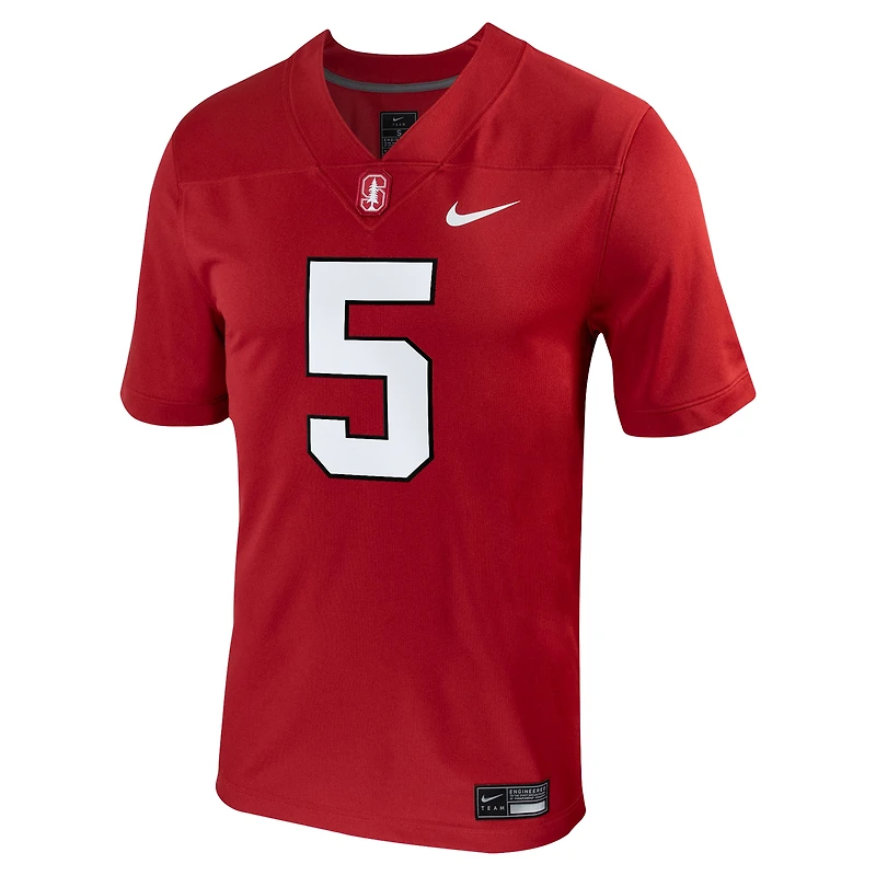 Maillot de jeu Nike Christian McCaffrey Cardinal Stanford pour homme