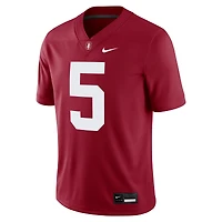 Maillot de match Nike Christian McCaffrey Cardinal Stanford Alumni pour homme