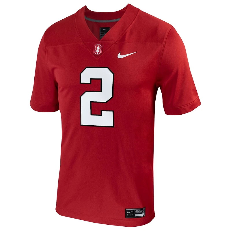 Maillot de football américain domicile des Cardinals Stanford pour homme, Nike Elijah Brown