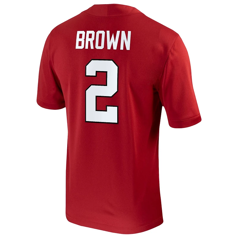 Maillot de football américain domicile des Cardinals Stanford pour homme, Nike Elijah Brown