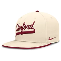 Men's Nike Natural Stanford Cardinal Primetime True Dri-FIT Fitted Hat