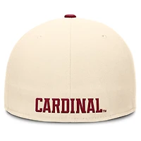 Men's Nike Natural Stanford Cardinal Primetime True Dri-FIT Fitted Hat