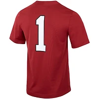 Maillot de football Nike #1 Cardinal Stanford Intouchable pour homme
