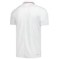Polo de performance Nike Stanford Cardinal 2023 Coaches pour homme - Blanc