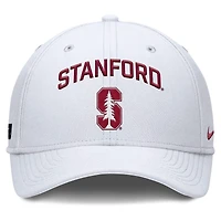 Casquette Nike Stanford Cardinal 2025 Performance Flex blanche pour homme