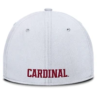 Casquette Nike Stanford Cardinal 2025 Performance Flex blanche pour homme
