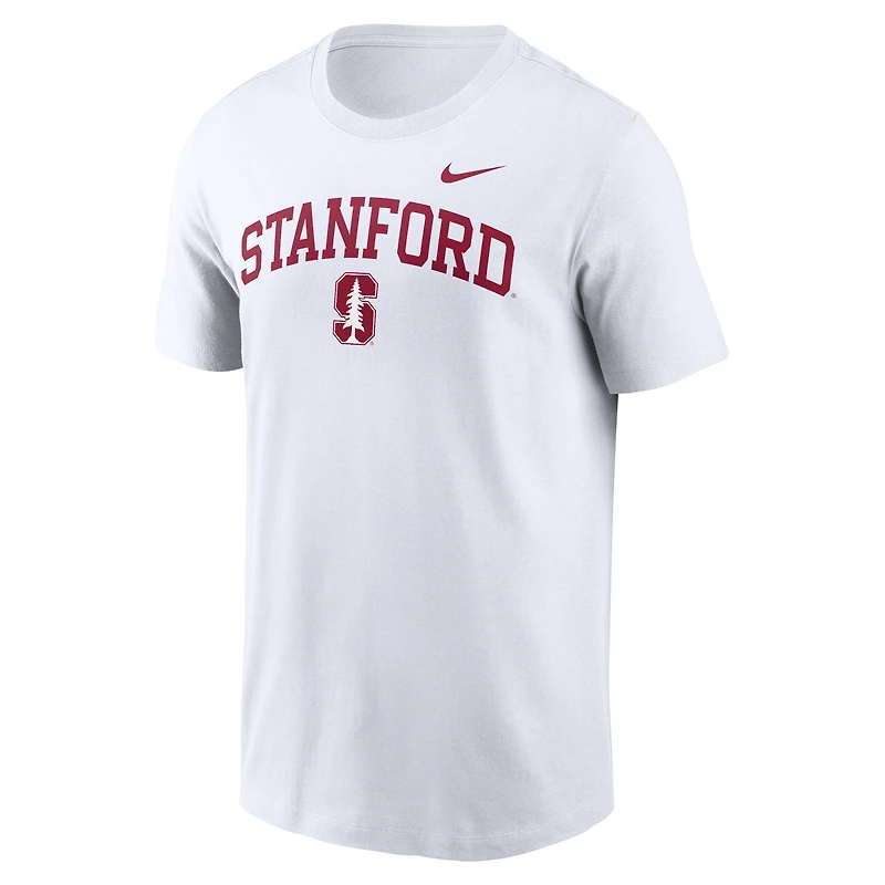 Men's Nike White Stanford Cardinal Blitz 2-Hit T-Shirt