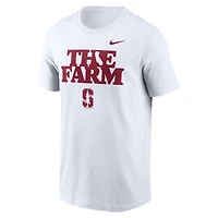 Men's Nike White Stanford Cardinal Campus Local T-Shirt