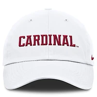 Men's Nike White Stanford Cardinal Core Club Mascot Wordmark Adjustable Hat
