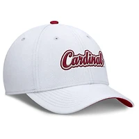Men's Nike White Stanford Cardinal Legacy Rise Performance Flex Hat