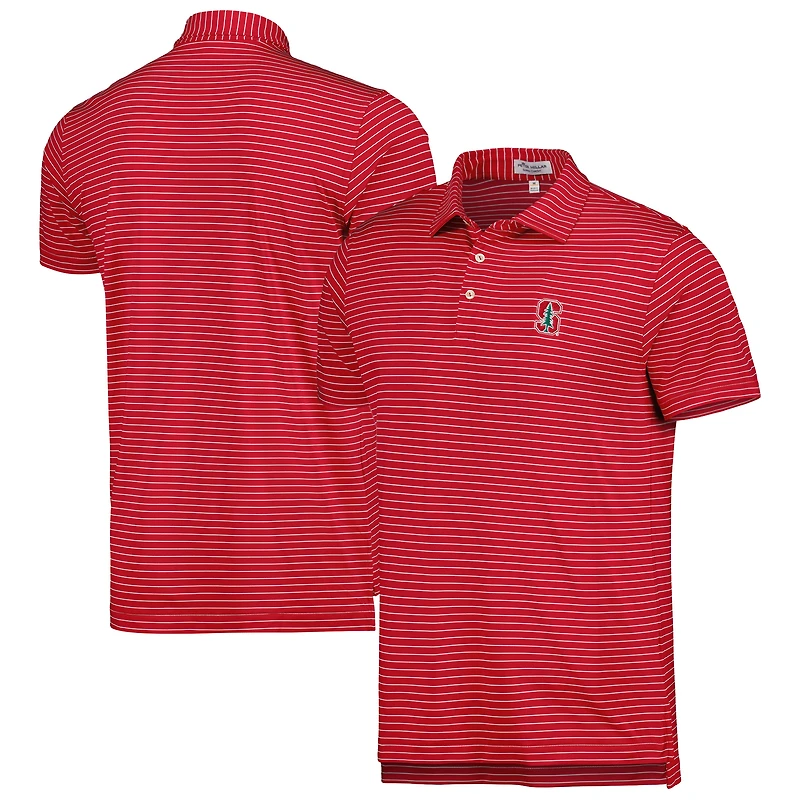 Polo en jersey Peter Millar Cardinal Stanford Crafty Performance pour homme